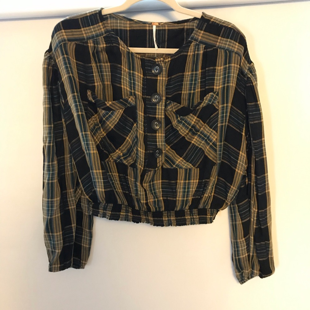Plaid Crop Top